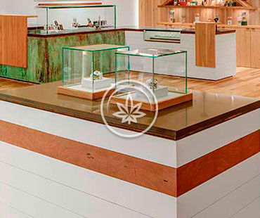 MARIJUANA COUNTER TOP SHOWCASE