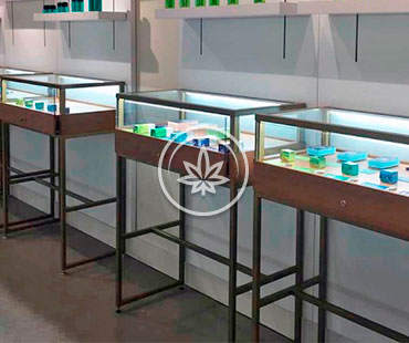 MARIJUANA PEDESTAL SHOWCASE