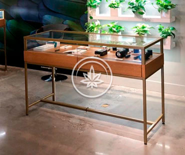 MARIJUANA PEDESTAL SHOWCASE