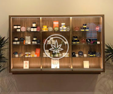 MARIJUANA Wall Mounted SHOWCASES