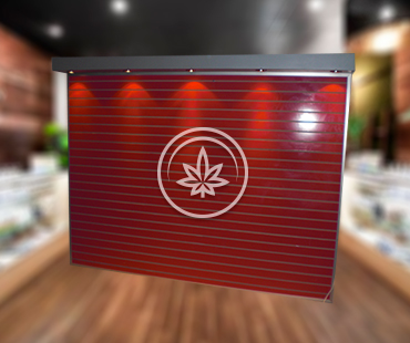 MARIJUANA WALL MOUNTED SHOWCASE